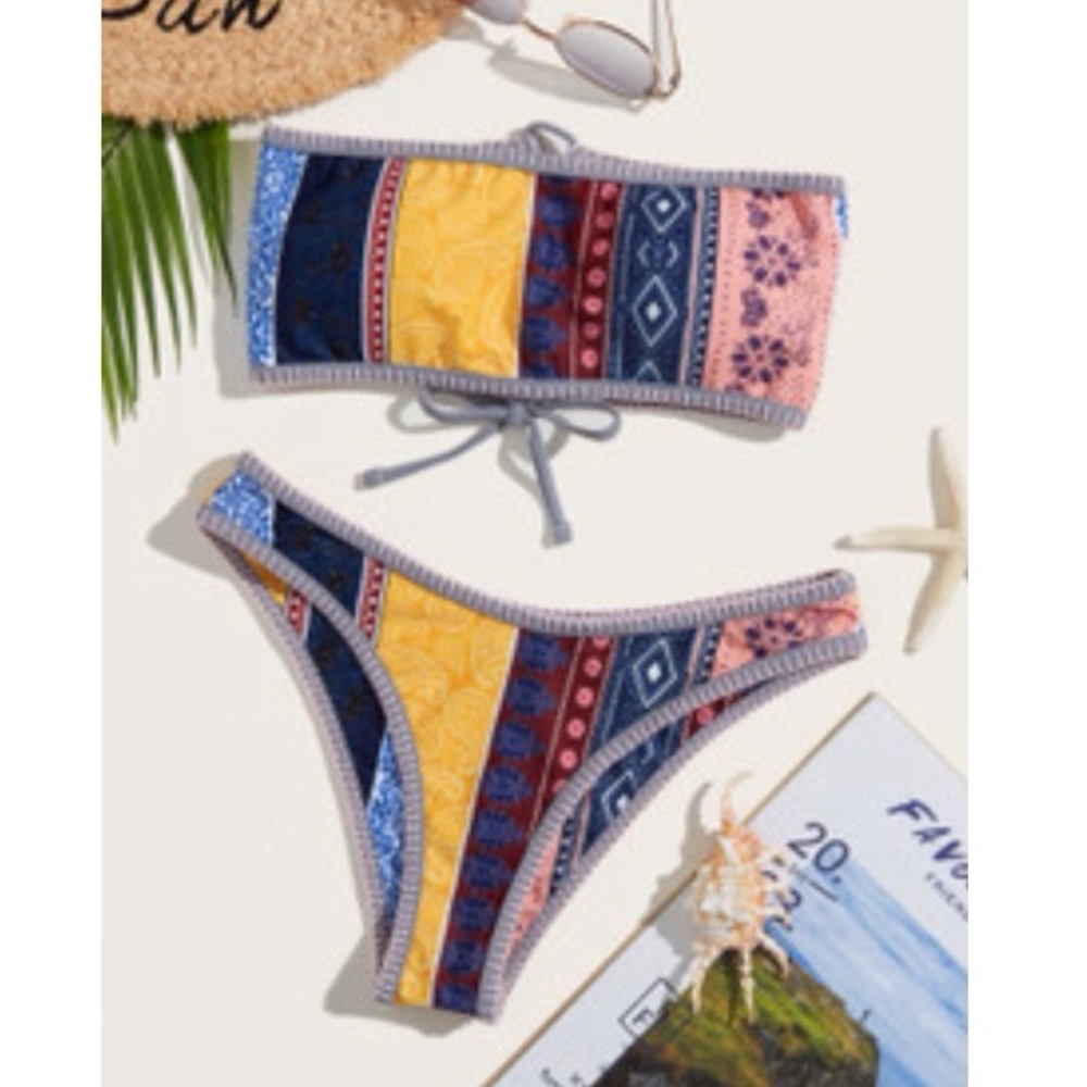 Tribal Print Bikini